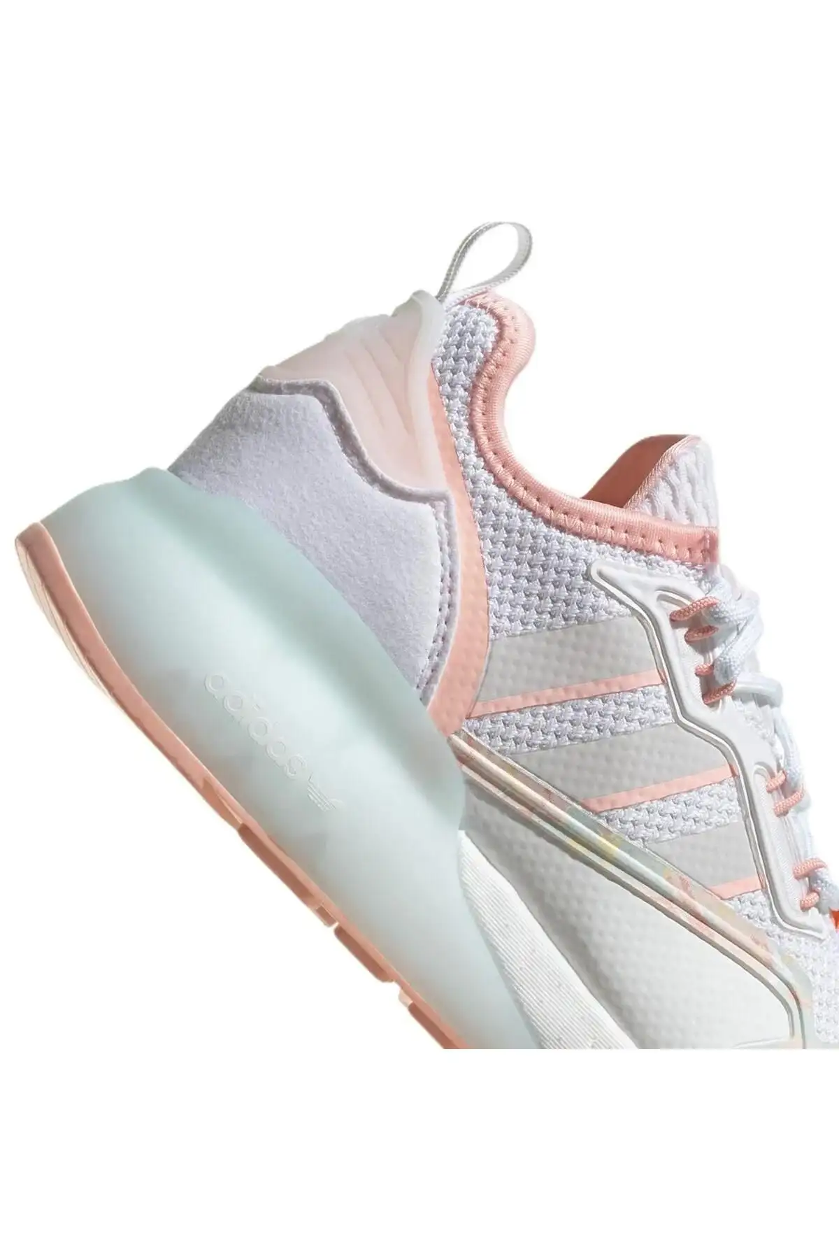 کفش ورزشی  پیادهروی مردانه و زنانه Zx 2 K Boost رنگ کرم - 7092 کفش ورزشی پیادهروی مردانه و زنانه Zx 2 K Boost رنگ کرم - 7092