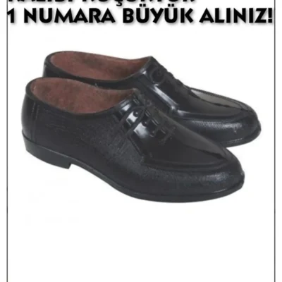 کفش رسمی مردانه جوراب لاستیکی مشکی - 7023