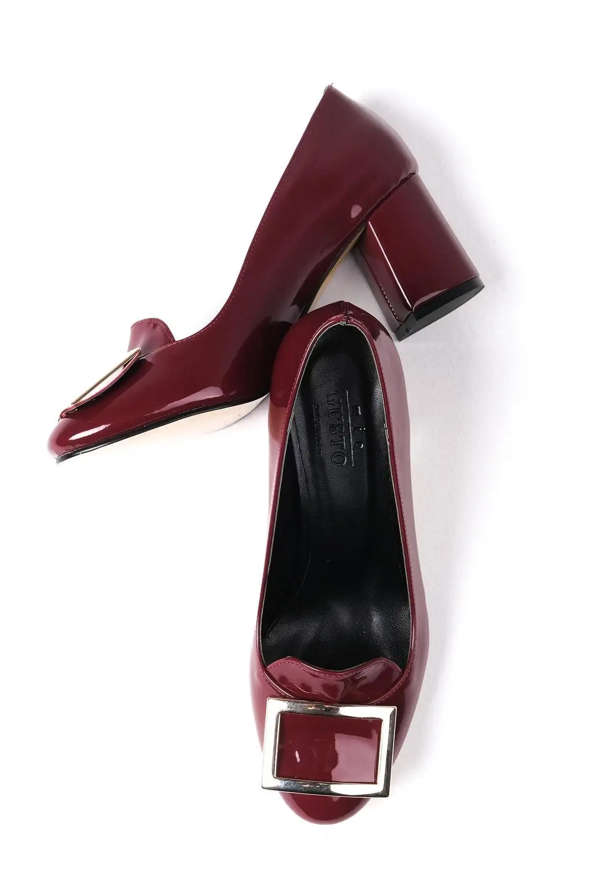 کفش اداری زنانه  پاشنهبلند  آدلا رنگ بورگاندی - 6251 کفش اداری زنانه پاشنهبلند آدلا رنگ بورگاندی - 6251