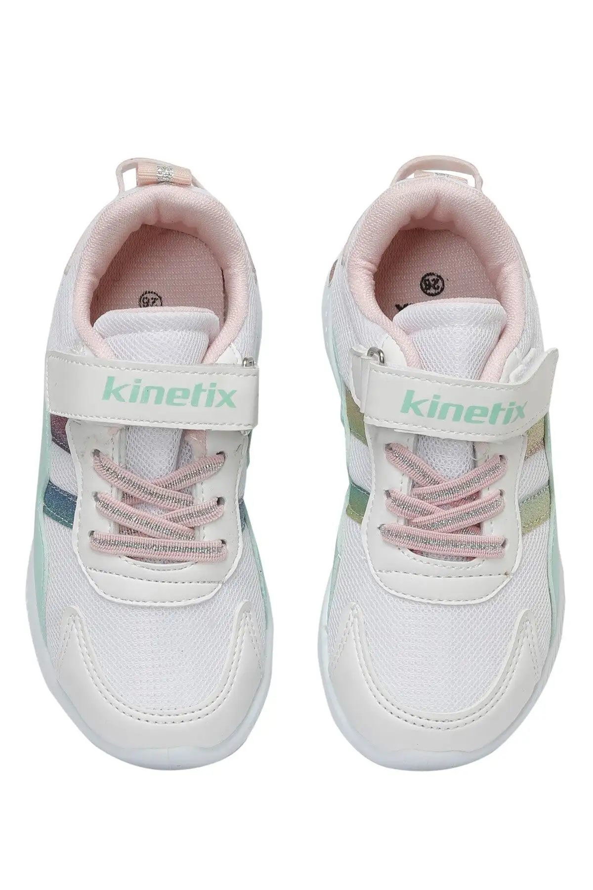 کفش دویدن (رانینگ)  روزمره دخترانه  سه رنگ دنا تی ایکس با طرح فیلۀ سفید/صورتی - 6915 کفش دویدن (رانینگ) روزمره دخترانه سه رنگ دنا تی ایکس با طرح فیلۀ سفید/صورتی - 6915