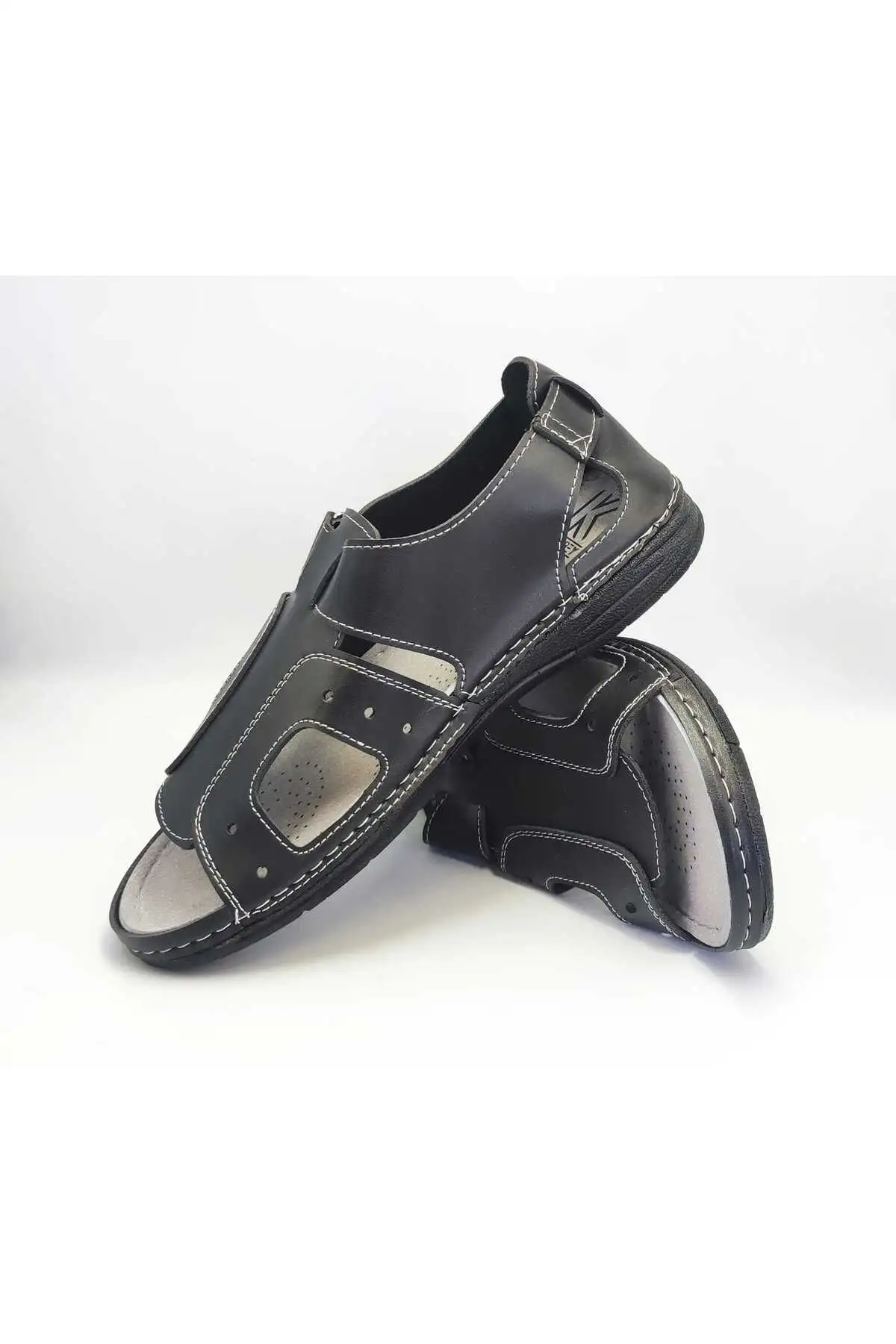 کفش سایز بزرگ مردانه سندل روزمره  MS404 مشکی فناتا -   assorti شماره ۴۵ - ۴۸ - 6833 کفش سایز بزرگ مردانه سندل روزمره MS404 مشکی فناتا - assorti شماره ۴۵ - ۴۸ - 6833