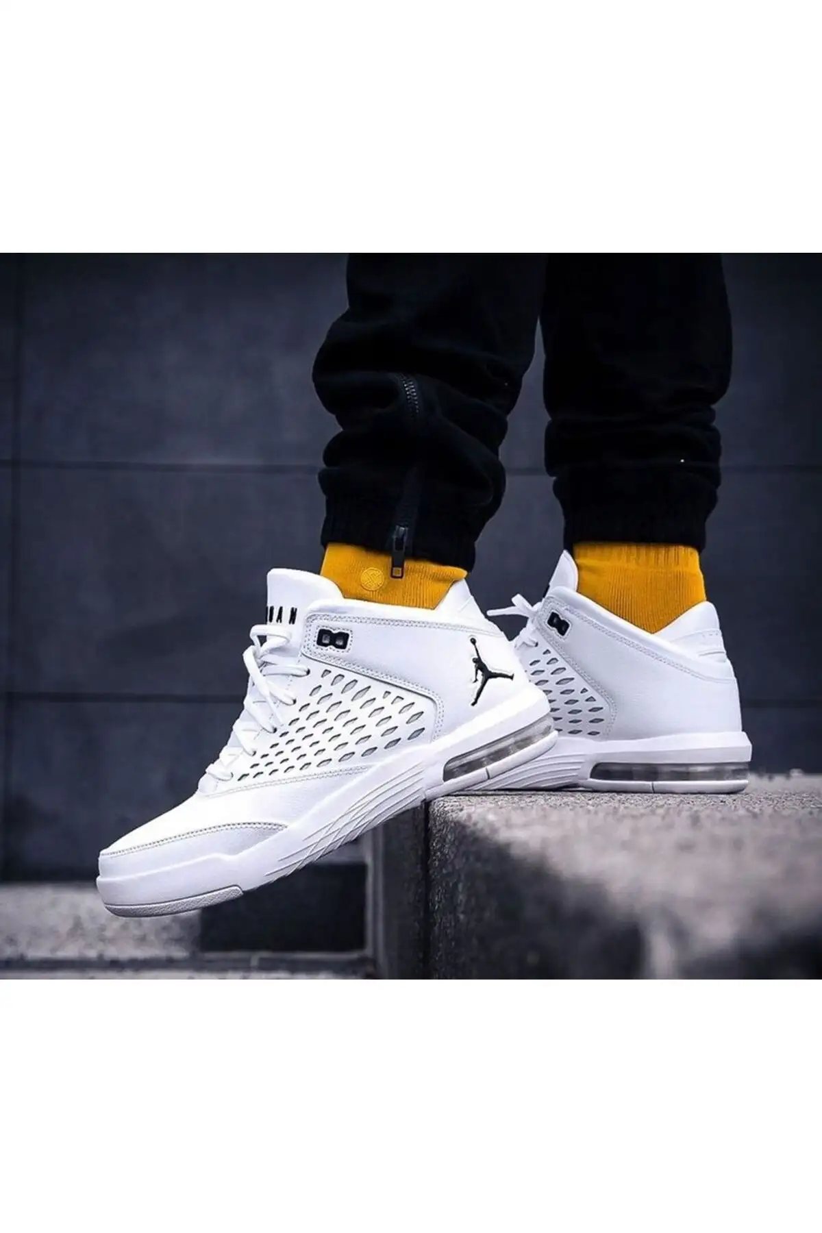 کفش بسکتبال   مردانه جوردن فلایت اوریجین ۴ سفید ۹۲۱۱۹۶-۱۰۰ - 6292 کفش بسکتبال مردانه جوردن فلایت اوریجین ۴ سفید ۹۲۱۱۹۶-۱۰۰ - 6292