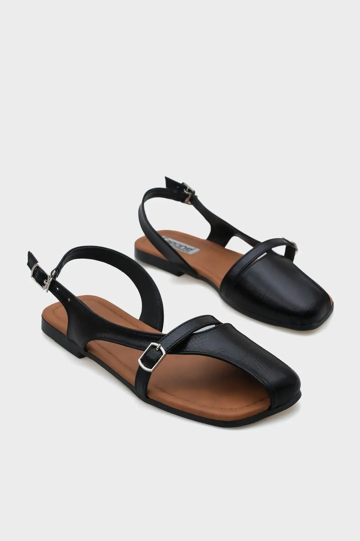 کفش صندل زنانه ساندالی  با بند دور مچ سیل - 6404 کفش صندل زنانه ساندالی با بند دور مچ سیل - 6404