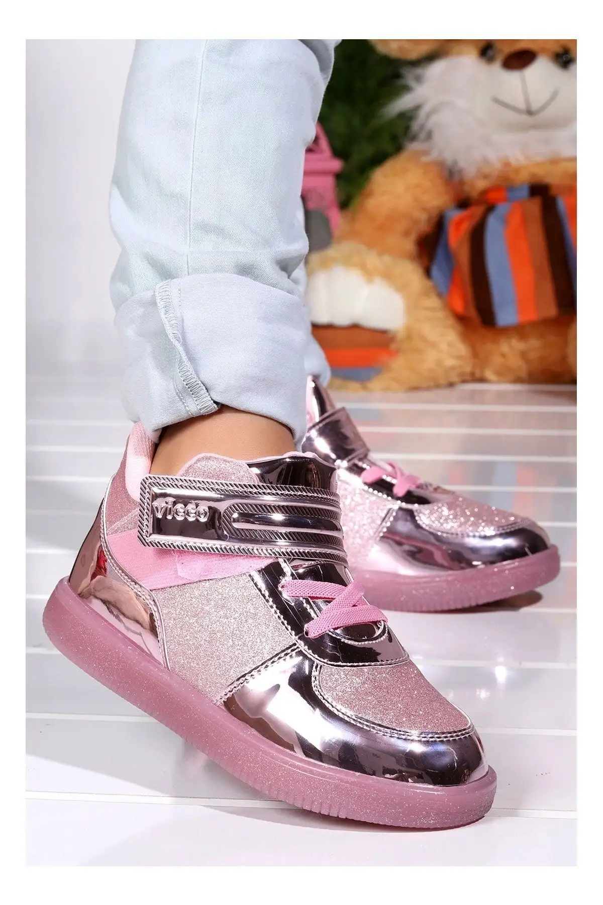 بوت بچگانه میمی بی‌به - پاتیک - چراغدار فیلتی - 6658