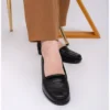 کفش مادر با کفی داخلی طبی و چرم واقعی مخصوص پاشنه درد، سایز بزرگ - 5699