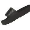 کفش راحتی خانه صندل پلتفرم زنانه مشکی مدل Hq6179-adilette - 5920