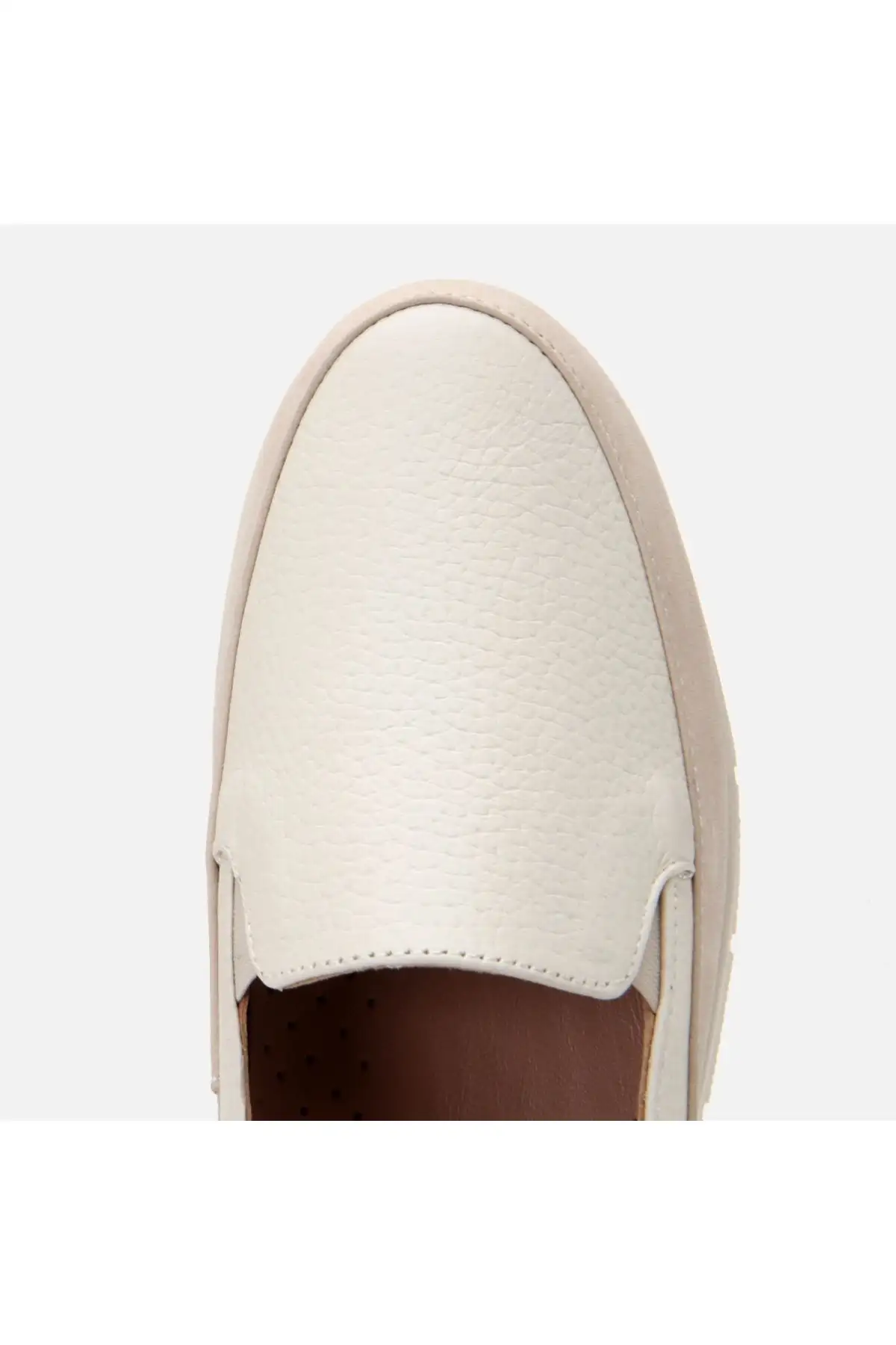 کفش اداری زنانه  راحتی  چرم طبیعی بژ - 6777 کفش اداری زنانه راحتی چرم طبیعی بژ - 6777