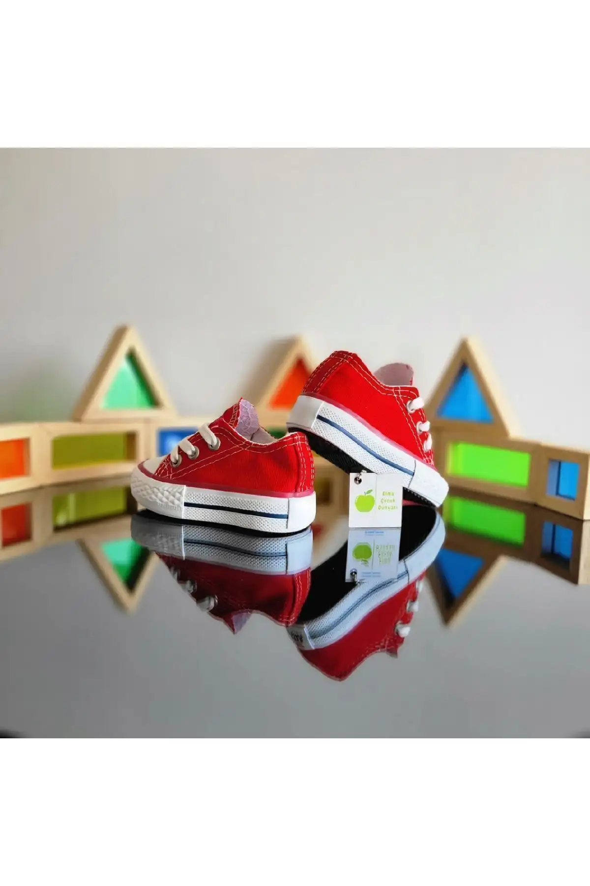 کفش دخترانه  ورزشی کتان کنواس با بند کوتاه برای کودکان پسر و دختر (یونیسکس) - 6891 کفش دخترانه ورزشی کتان کنواس با بند کوتاه برای کودکان پسر و دختر (یونیسکس) - 6891