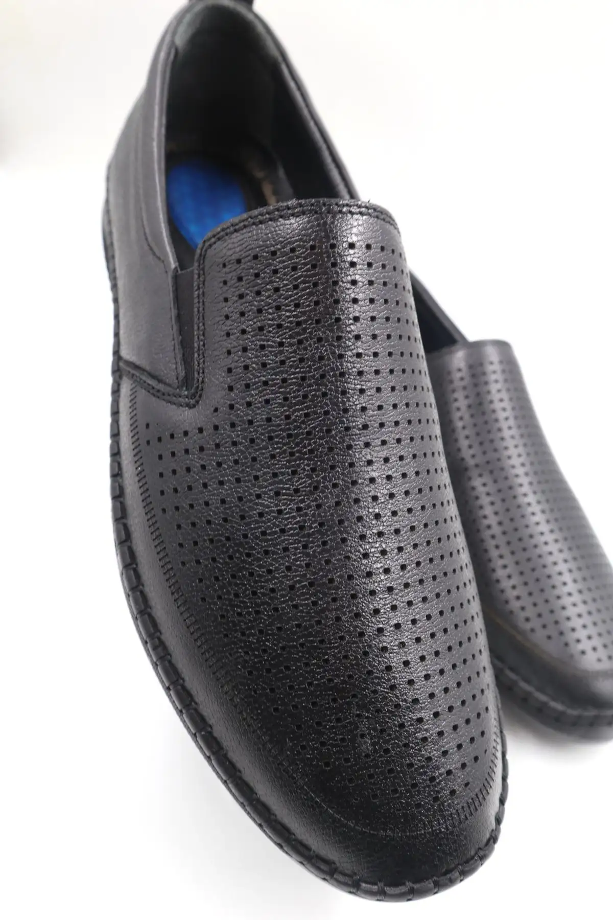 کفش رسمی مردانه  روزمره  داخلی و خارجی از جنس چرم طبیعی فوقالعاده سبک و راحت کاملاً اورتوپدیک با ژل - 6001 کفش رسمی مردانه روزمره داخلی و خارجی از جنس چرم طبیعی فوقالعاده سبک و راحت کاملاً اورتوپدیک با ژل - 6001