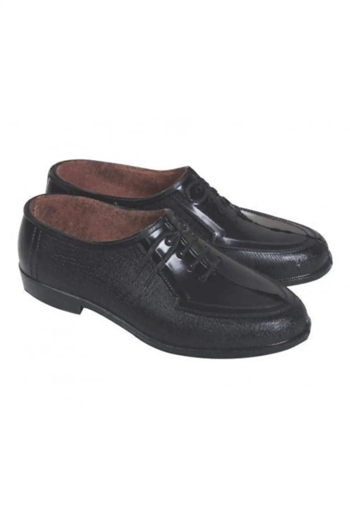 کفش رسمی مردانه جوراب  لاستیکی مشکی - 7023 کفش رسمی مردانه جوراب لاستیکی مشکی - 7023