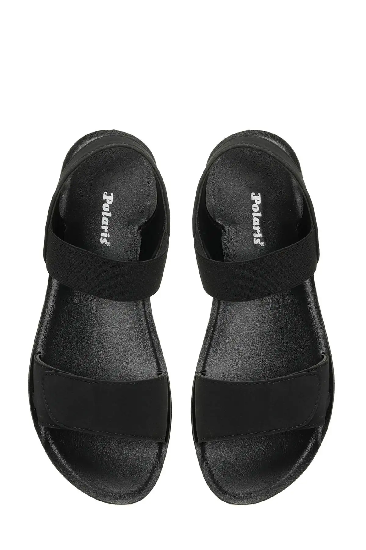 کفش صندل زنانه 323679.Z 4FX مسطح مشکی - 6091 کفش صندل زنانه 323679.Z 4FX مسطح مشکی - 6091