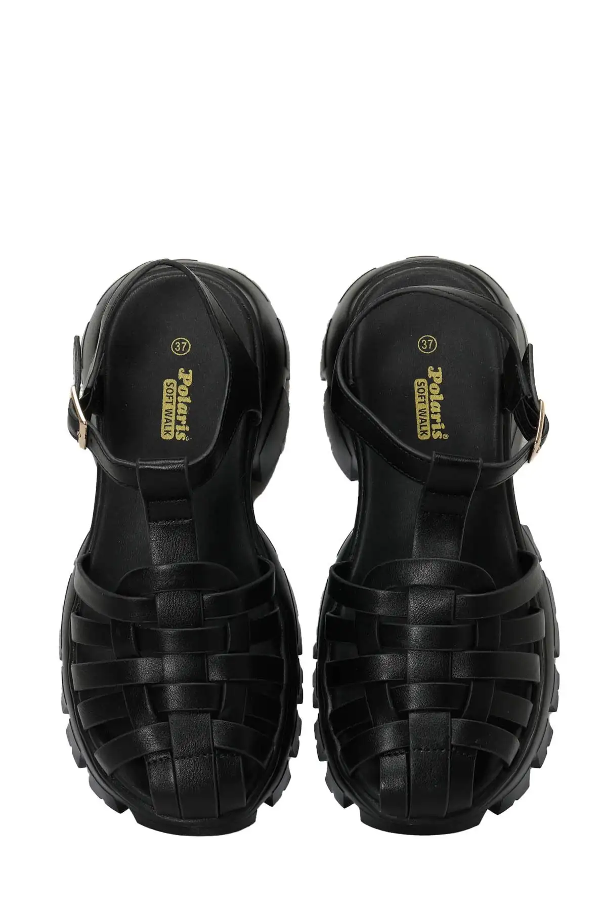 کفش صندل زنانه 323704.Z 4FX ورزشی سیاه - 6078