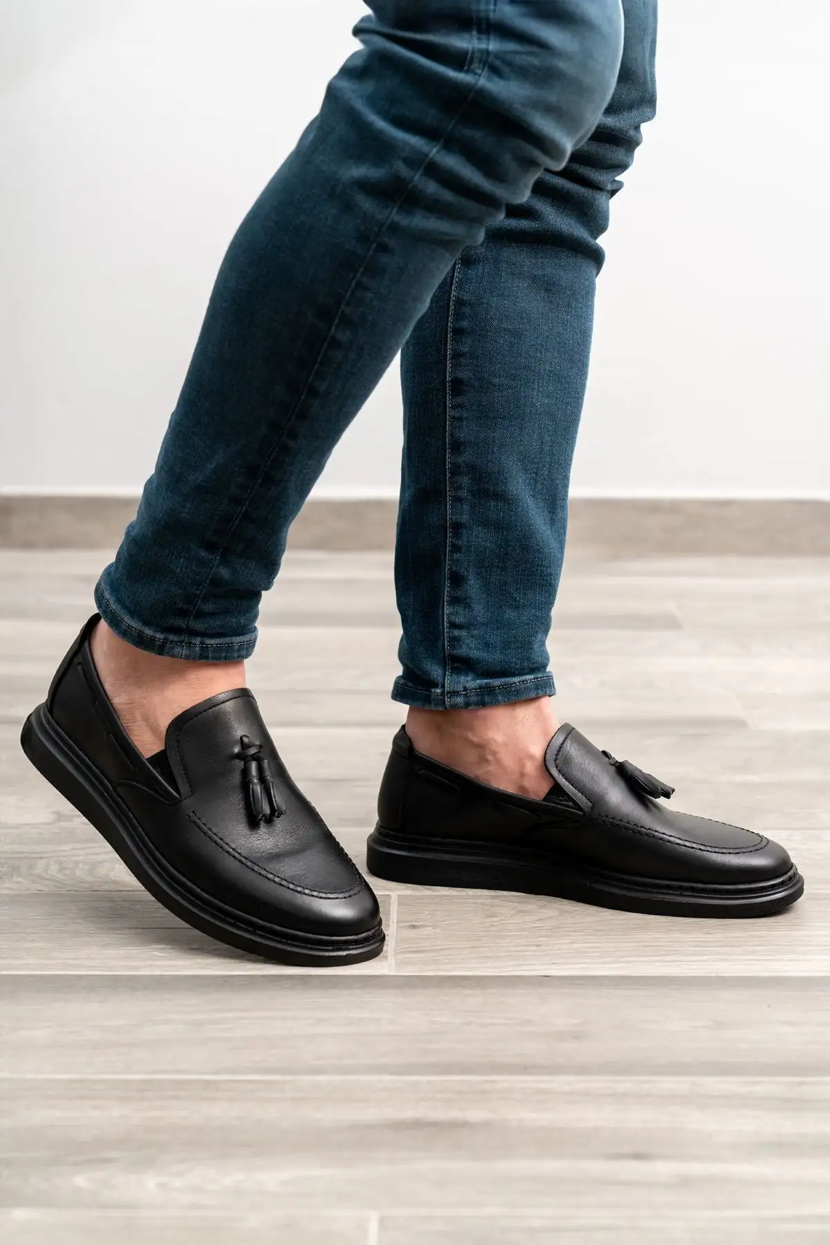 کفش رسمی مردانه 1. کلاسیک 2. چرم طبیعی 3. روزمره 4. loafer - 6363