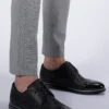 کفش رسمی مردانه کژوال ۰۰۱۲۳۹۷ مشکی چرم مصنوعی - 6024