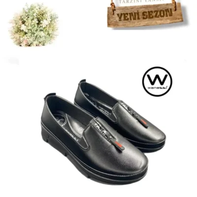 کفش رسمی مردانه روزمره زنانه با زیره اورتوپدیک راحت و conforto برای مادران - 6022