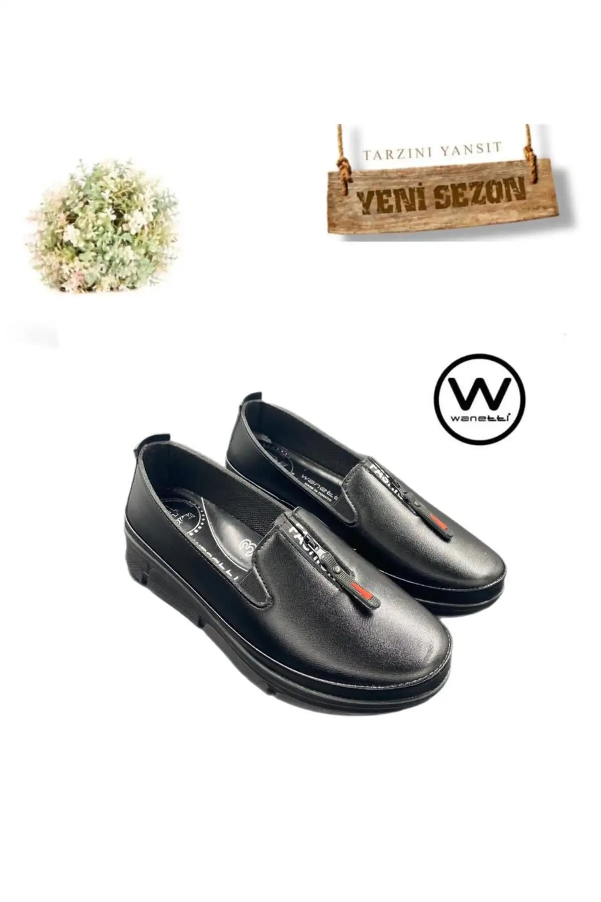 کفش رسمی مردانه روزمره زنانه با زیره اورتوپدیک راحت و conforto برای مادران - 6022