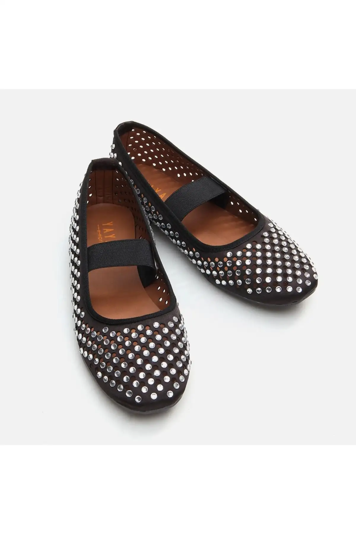 کفش تخت زنانه بابت مشکی - 6871