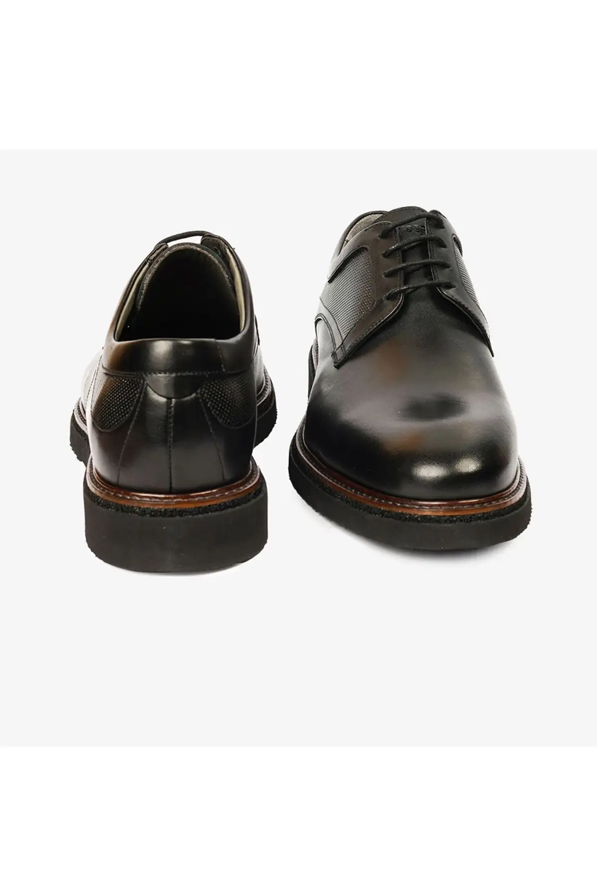 کفش رسمی مردانه  کلاسیک  مشکی از چرم طبیعی - 6964 کفش رسمی مردانه کلاسیک مشکی از چرم طبیعی - 6964
