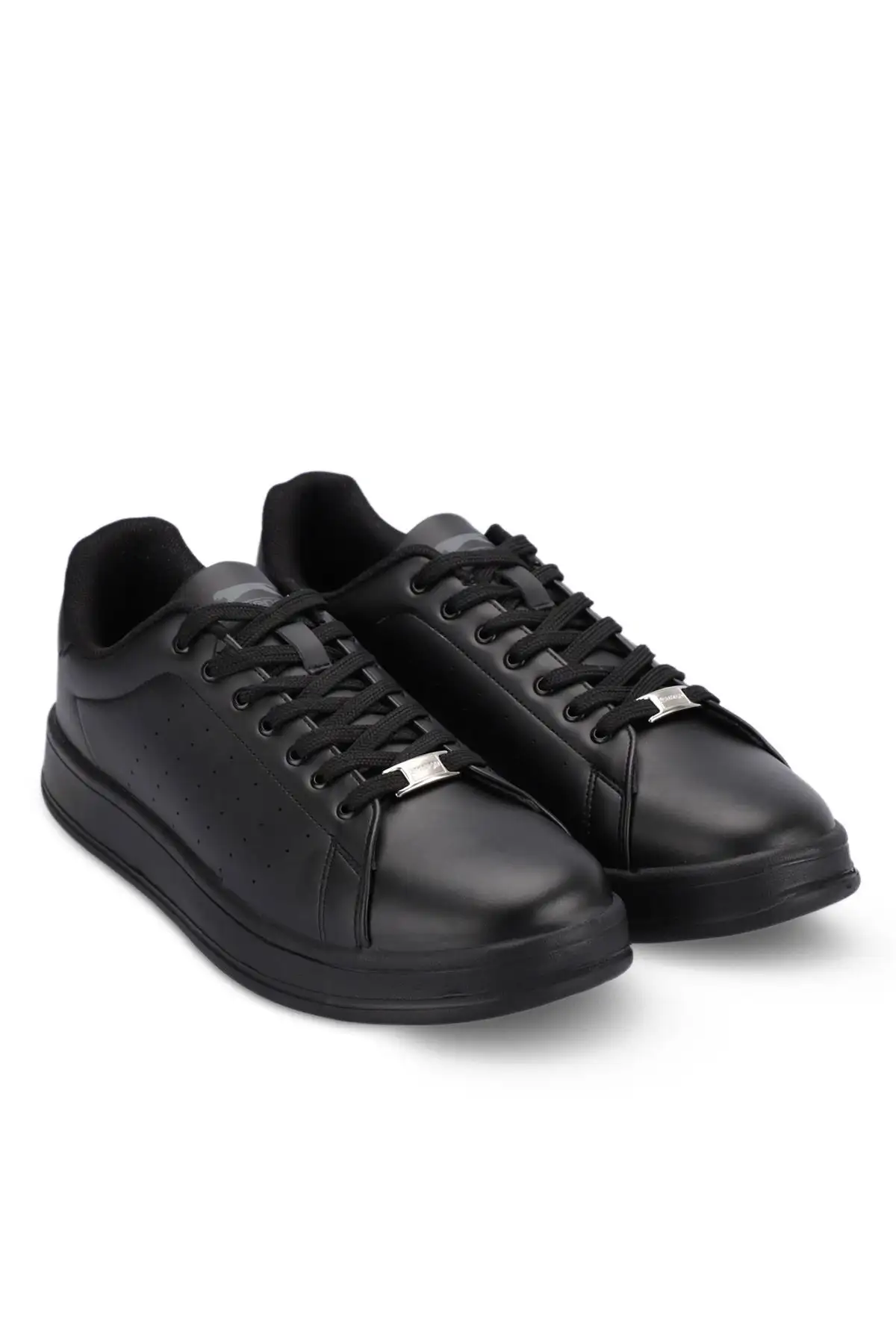 کفش سایز بزرگ مردانه پیانو I کژوال مشکی - 6206