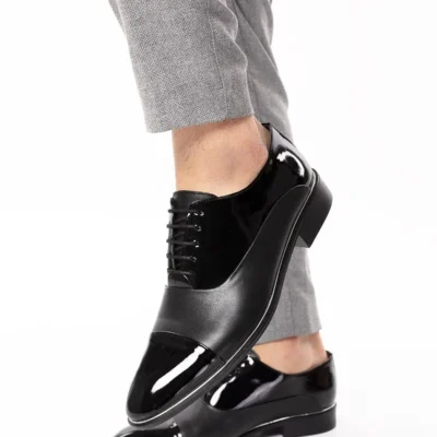 کفش رسمی مردانه کلاسیک برای کت و شلوار دامادی و همچنین کت و شلوار - 6456