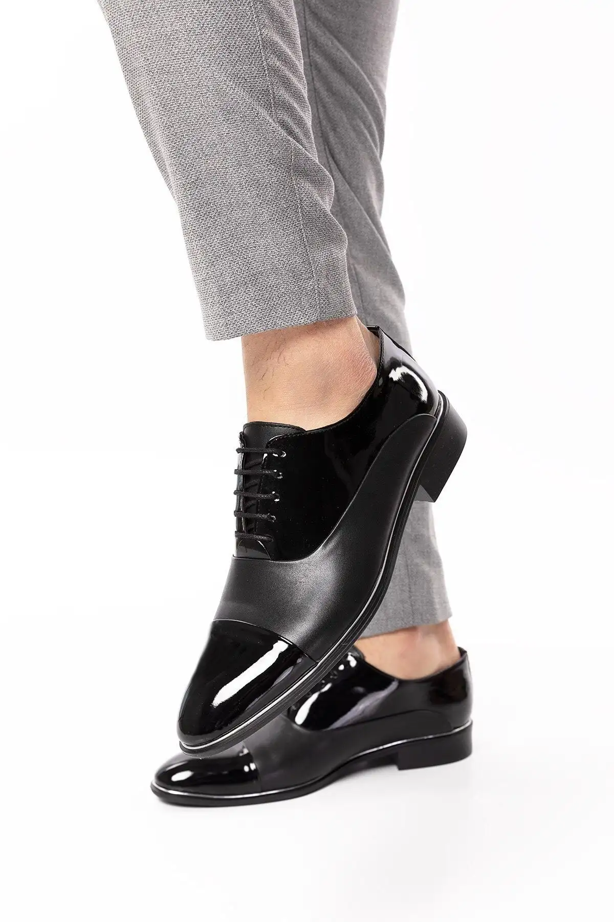 کفش رسمی مردانه   کلاسیک برای کت و شلوار دامادی و همچنین کت و شلوار - 6456 کفش رسمی مردانه کلاسیک برای کت و شلوار دامادی و همچنین کت و شلوار - 6456