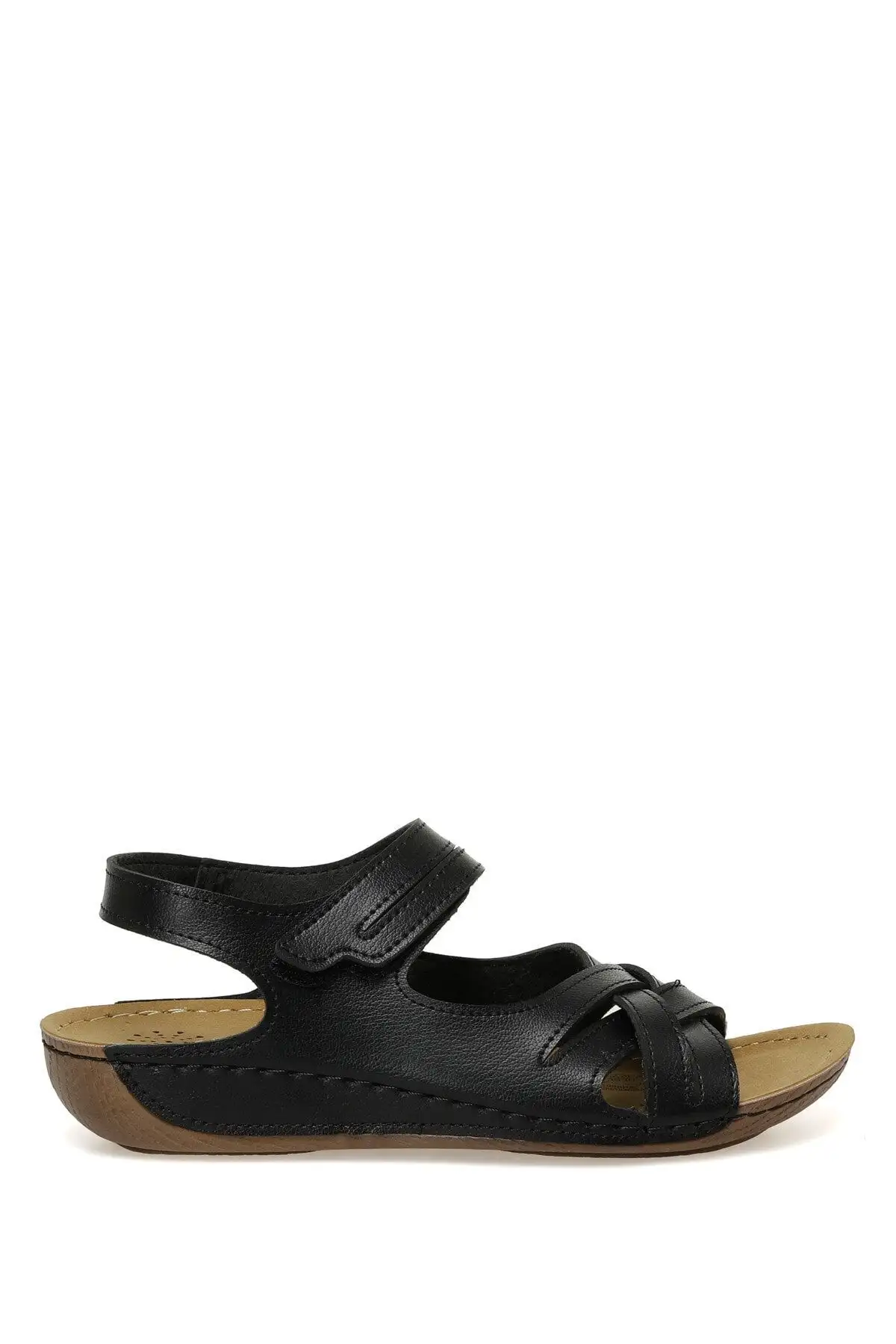 کفش صندل زنانه سندل راحتی  مشکی 164343.z3fx - 6097 کفش صندل زنانه سندل راحتی مشکی 164343.z3fx - 6097