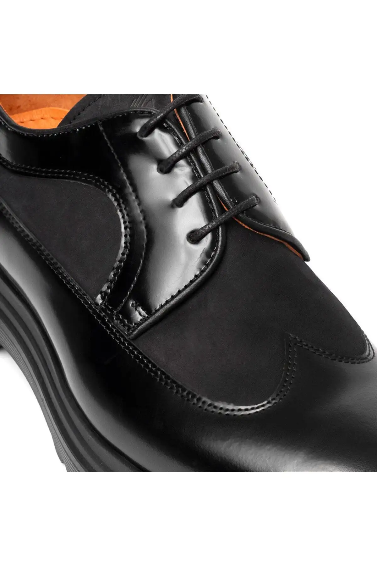 کفش رسمی مردانه کلاسیک چرم طبیعی سیاه - 6956