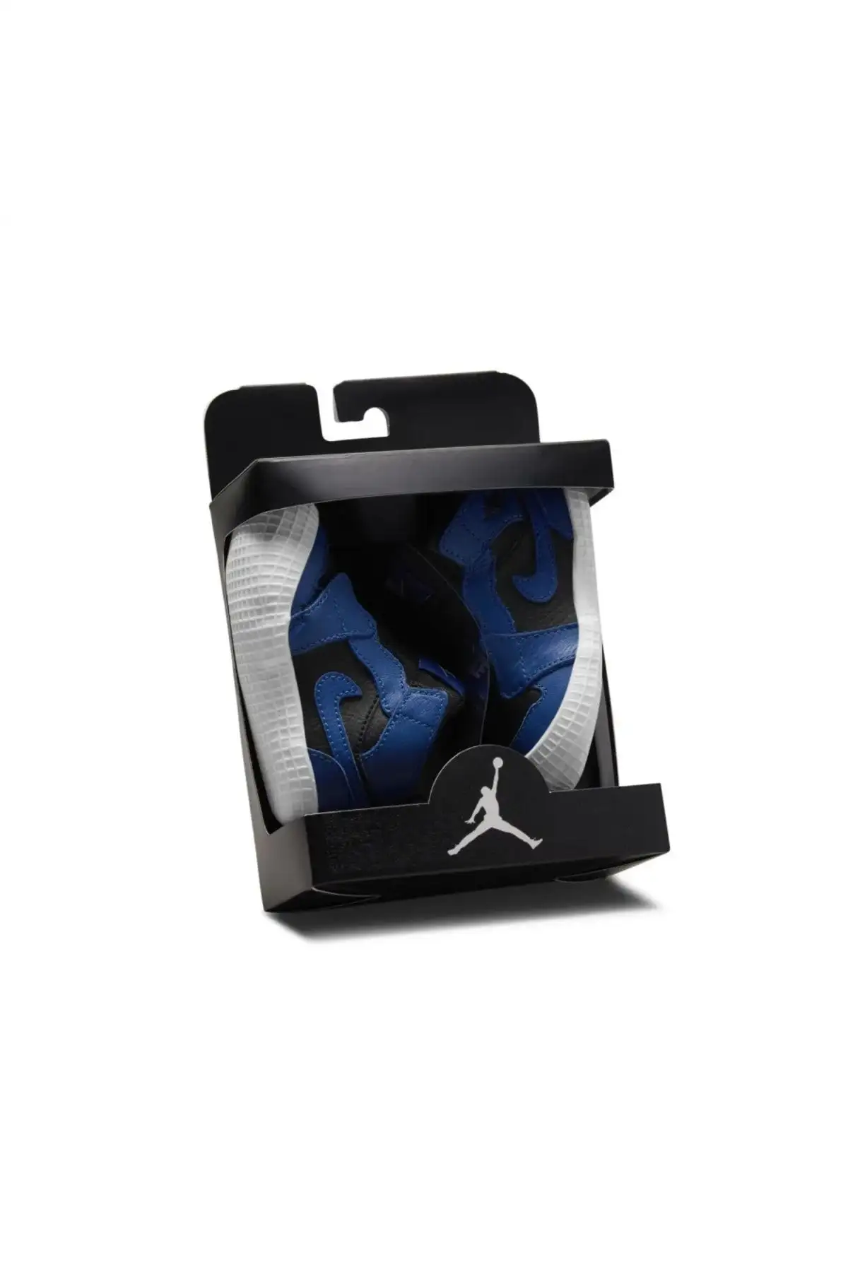 کفش نوزاد پسر ورزشی بچگانه نایک جوردن 1 کریب بوتی در رنگ آبی تیره مارینا - کد AT3745-404 - 5454