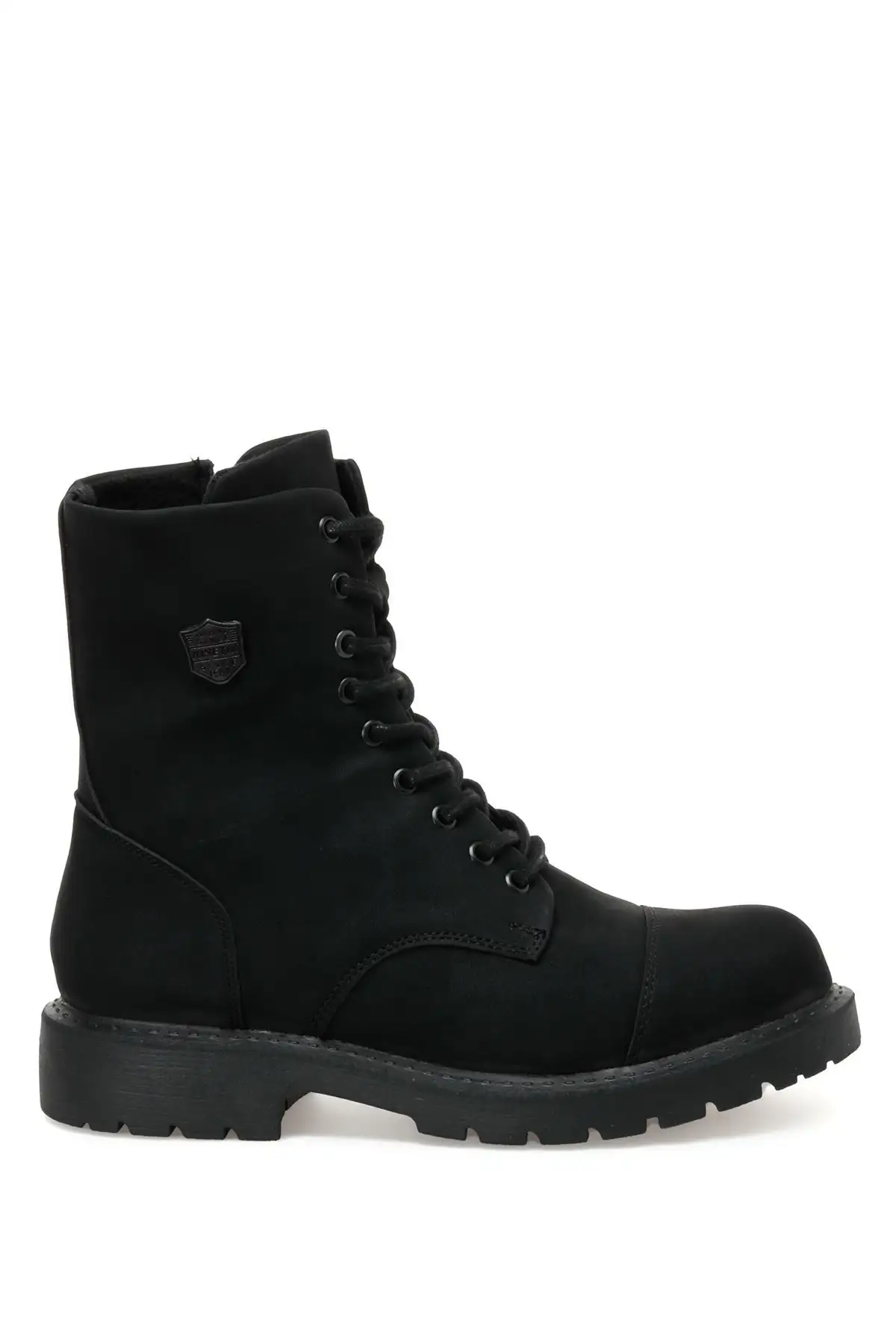 بوت مردانه  بایکر  سوآرز 2PR مشکی - 6673 بوت مردانه بایکر سوآرز 2PR مشکی - 6673