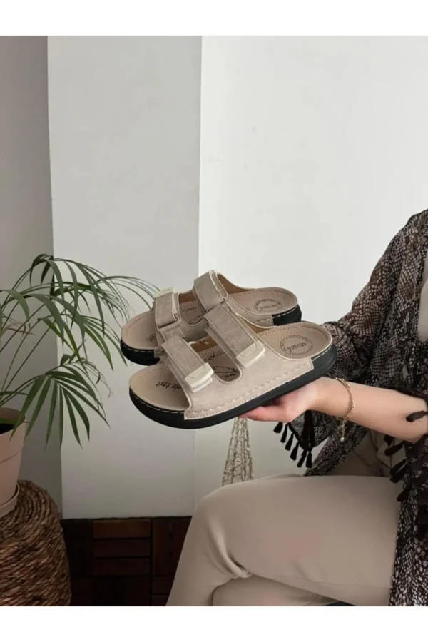 کفش راحتی خانه صندل پزشکی راحت با کفی آناتومیک و ارگونومیک برای روزمره مناسب برای هر جنسیت - 7000