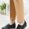 کفش اداری زنانه سیاه orthopedic مخصوص مادران - 6766