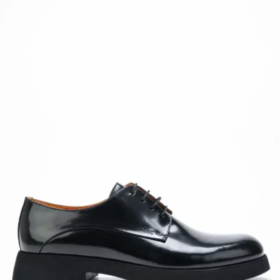 کفش رسمی مردانه راحتی چرم طبیعی مشکی - 6031