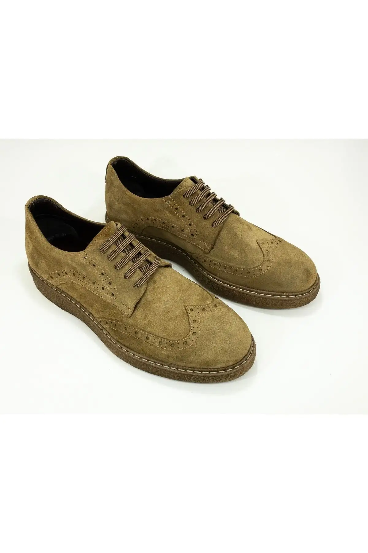 کفش رسمی مردانه  روزمره  چرم طبیعی رنگ قهوهای روشن - 5999 کفش رسمی مردانه روزمره چرم طبیعی رنگ قهوهای روشن - 5999