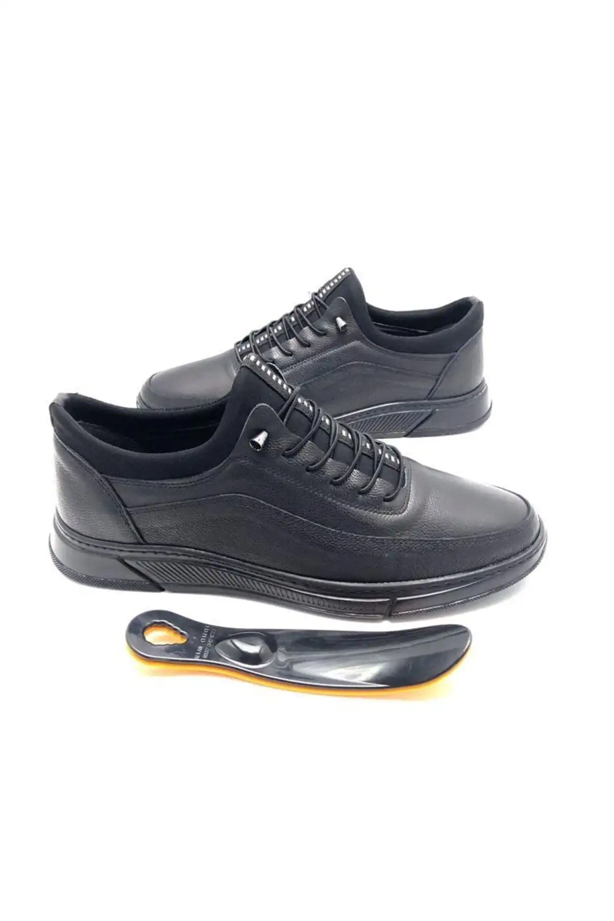 کفش سایز بزرگ مردانه   تمام اورتopedیک چرم طبیعی   بایکارا - 6209 کفش سایز بزرگ مردانه تمام اورتopedیک چرم طبیعی بایکارا - 6209