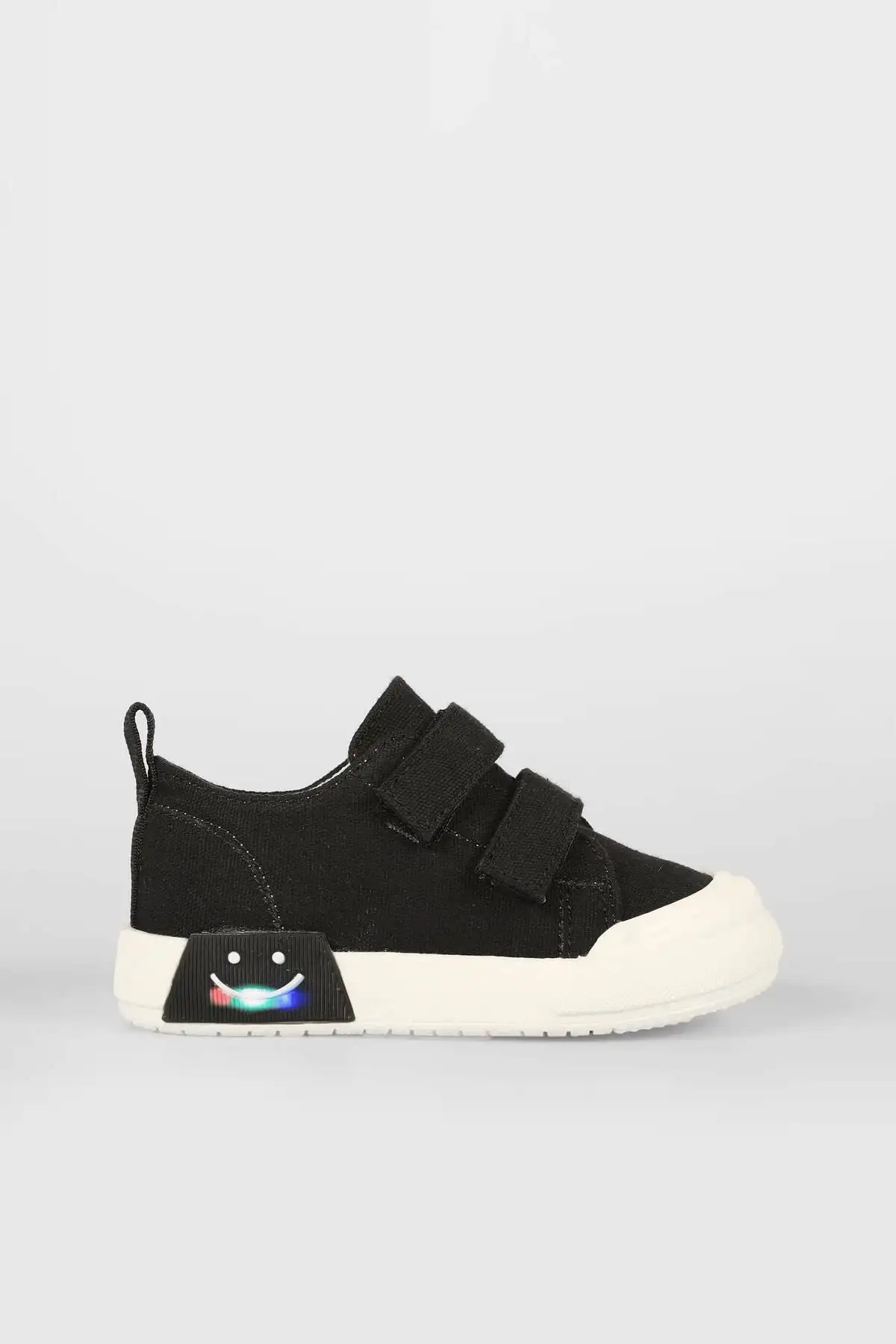 کفش دخترانه ورزشی مشکی و پسرانه با نور لوفی برای سنین پیشدبستانی - 6890 کفش دخترانه ورزشی مشکی و پسرانه با نور لوفی برای سنین پیشدبستانی - 6890