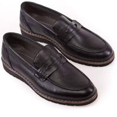 کفش روزمره مردانه لاافه از چرم طبیعی در ۵ رنگ - 6059