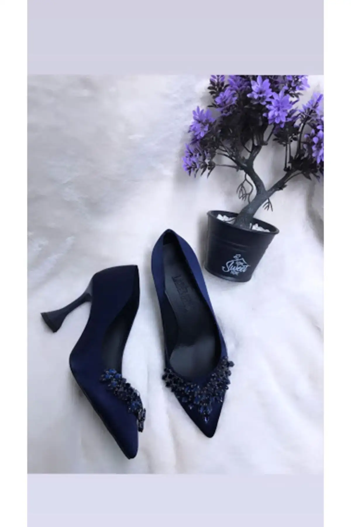 کفش مجلسی زنانه پاشنه بلند لاجوردی استیلتو - 6224 کفش مجلسی زنانه پاشنه بلند لاجوردی استیلتو - 6224