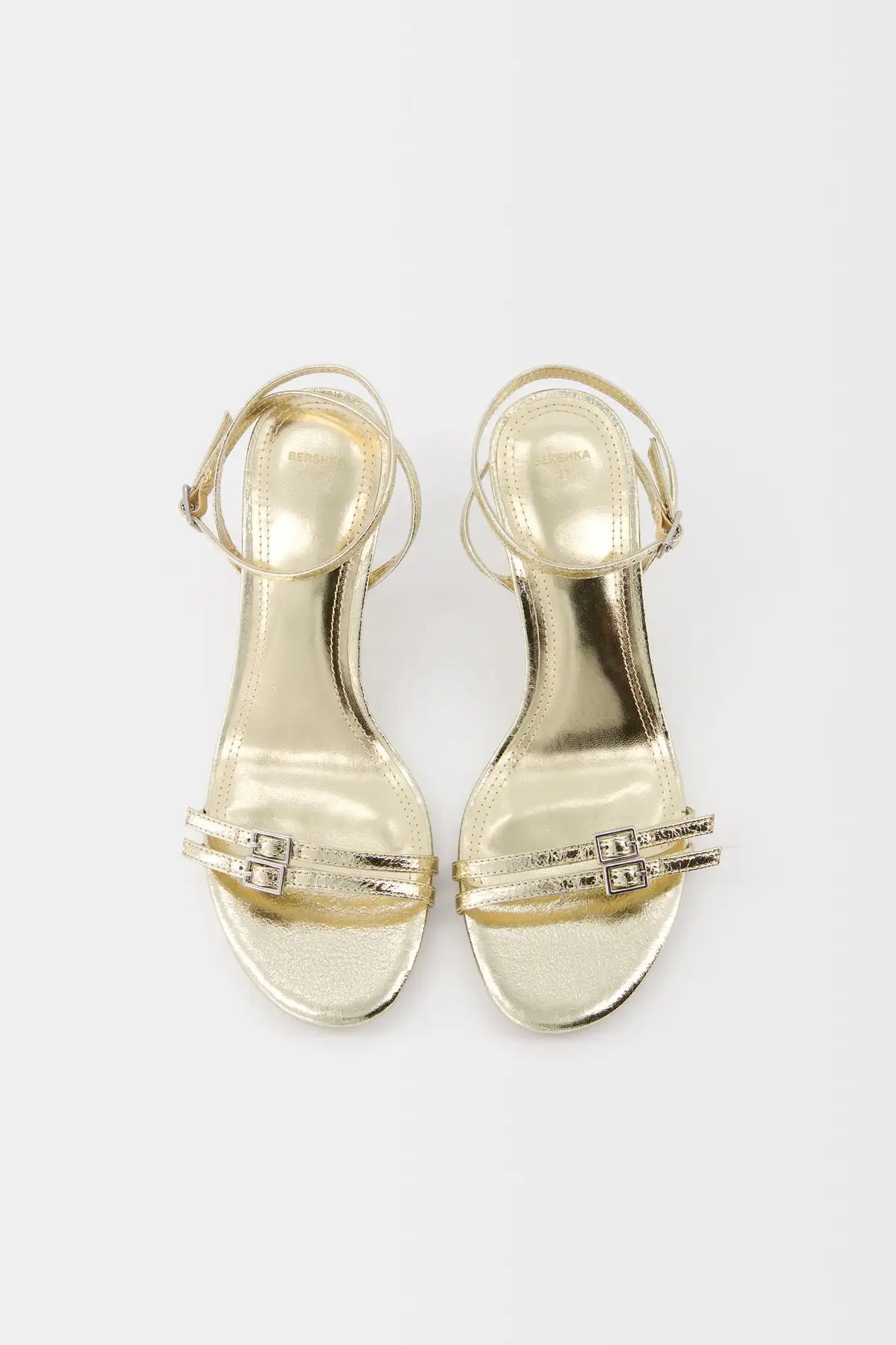 کفش صندل زنانه سندل پاشنهدار با بند نازک که به مچ پا بسته میشود. - 5980 کفش صندل زنانه سندل پاشنهدار با بند نازک که به مچ پا بسته میشود. - 5980