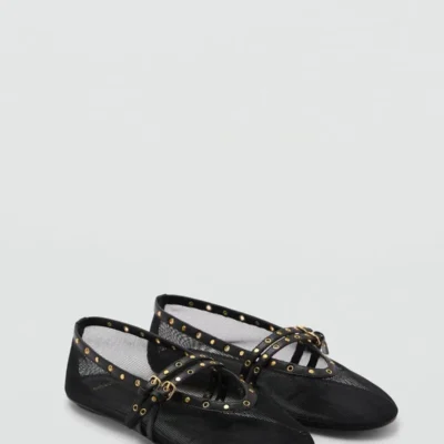 کفش تخت زنانه بابت با دقت برش خورده - 5822