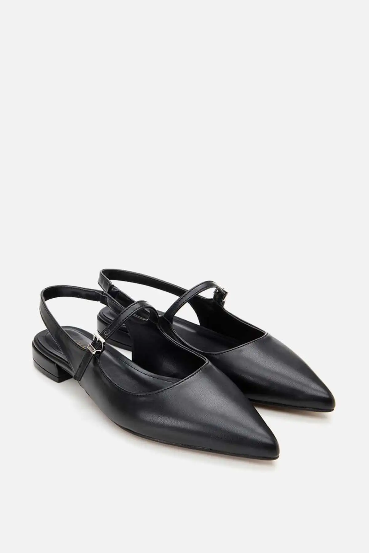 کفش تخت زنانه بابت مشکی 01AYY308030A100 - 6860