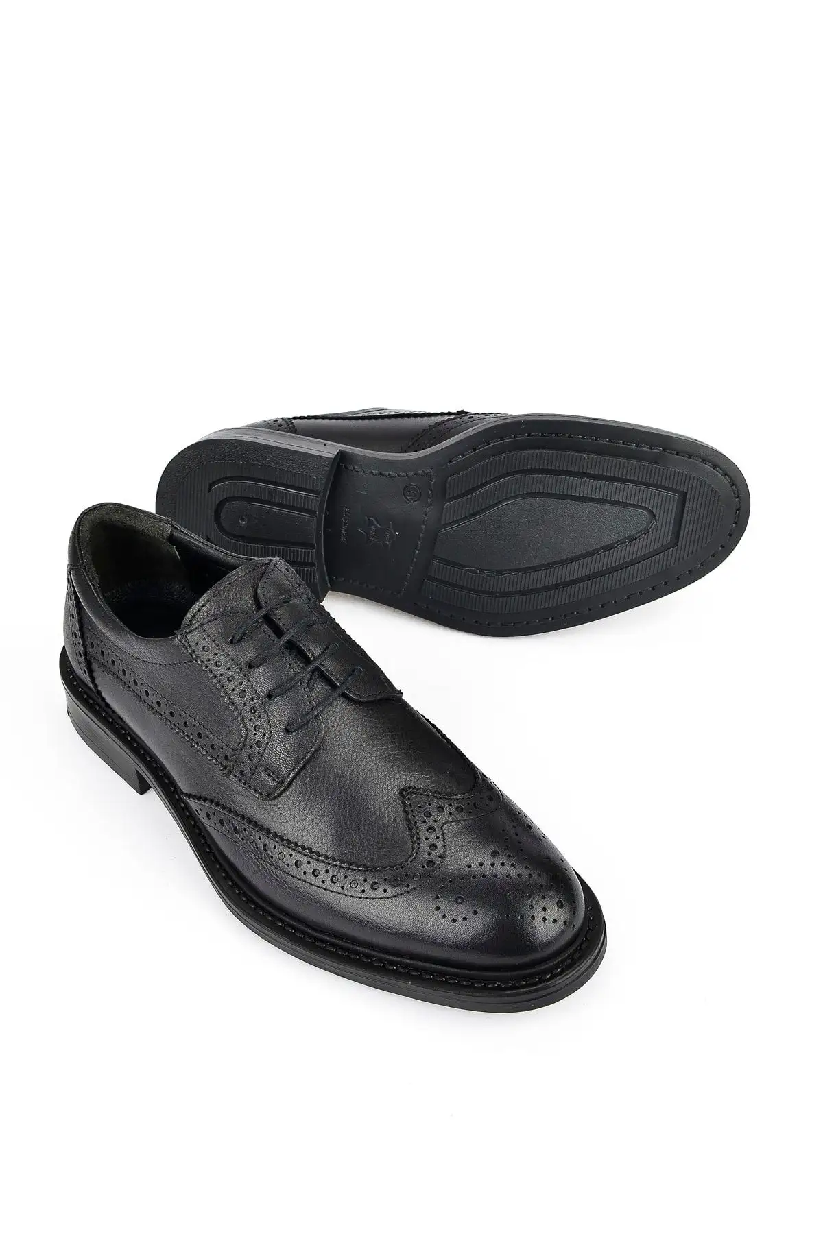 کفش رسمی مردانه   چرم طبیعی 141744z2383 مشکی - 6469 کفش رسمی مردانه چرم طبیعی 141744z2383 مشکی - 6469