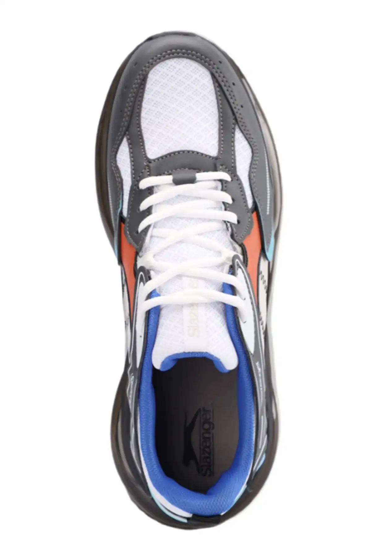 کفش سایز بزرگ مردانه ورزشی با کفی حباب شفاف - 6199