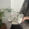 کفش راحتی خانه دمپایی زنانه با کفی آناتومیک طبی و کلاسیک، مدل تک‌بند، مناسب برای مادران و به عنوان دمپایی خیابانی. - 7006