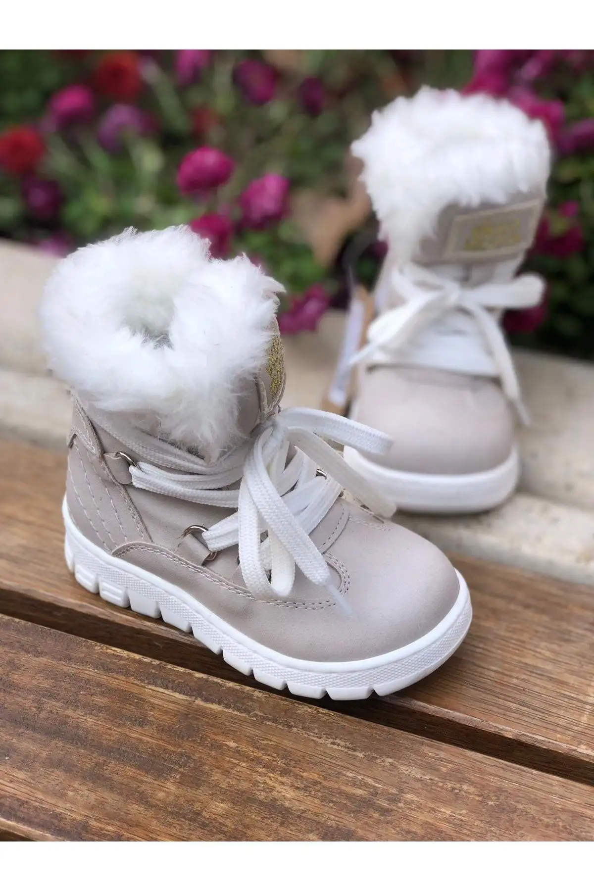 بوت بچگانه کفش  دخترانه کپا با زیپ و طراحی راحت - 6136 بوت بچگانه کفش دخترانه کپا با زیپ و طراحی راحت - 6136