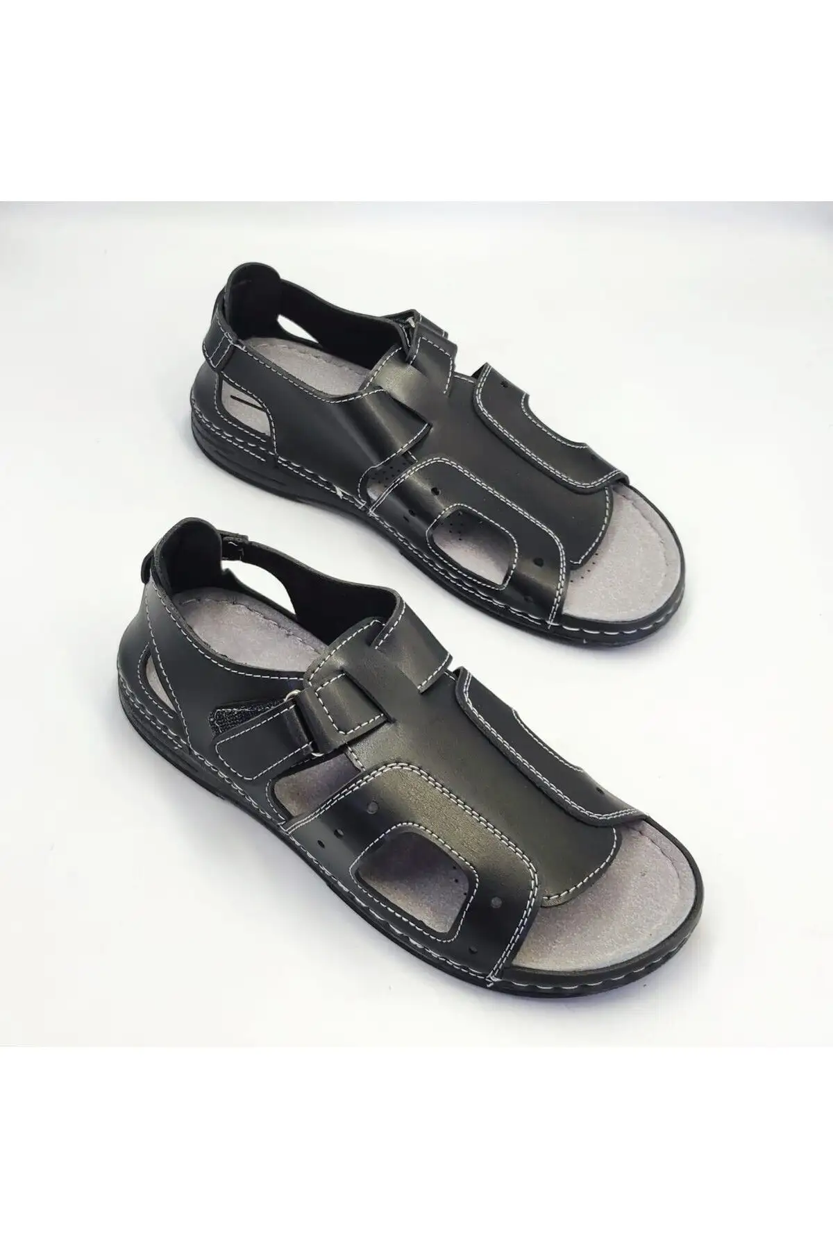 کفش سایز بزرگ مردانه سندل روزمره  MS404 مشکی فناتا -   assorti شماره ۴۵ - ۴۸ - 6833 کفش سایز بزرگ مردانه سندل روزمره MS404 مشکی فناتا - assorti شماره ۴۵ - ۴۸ - 6833