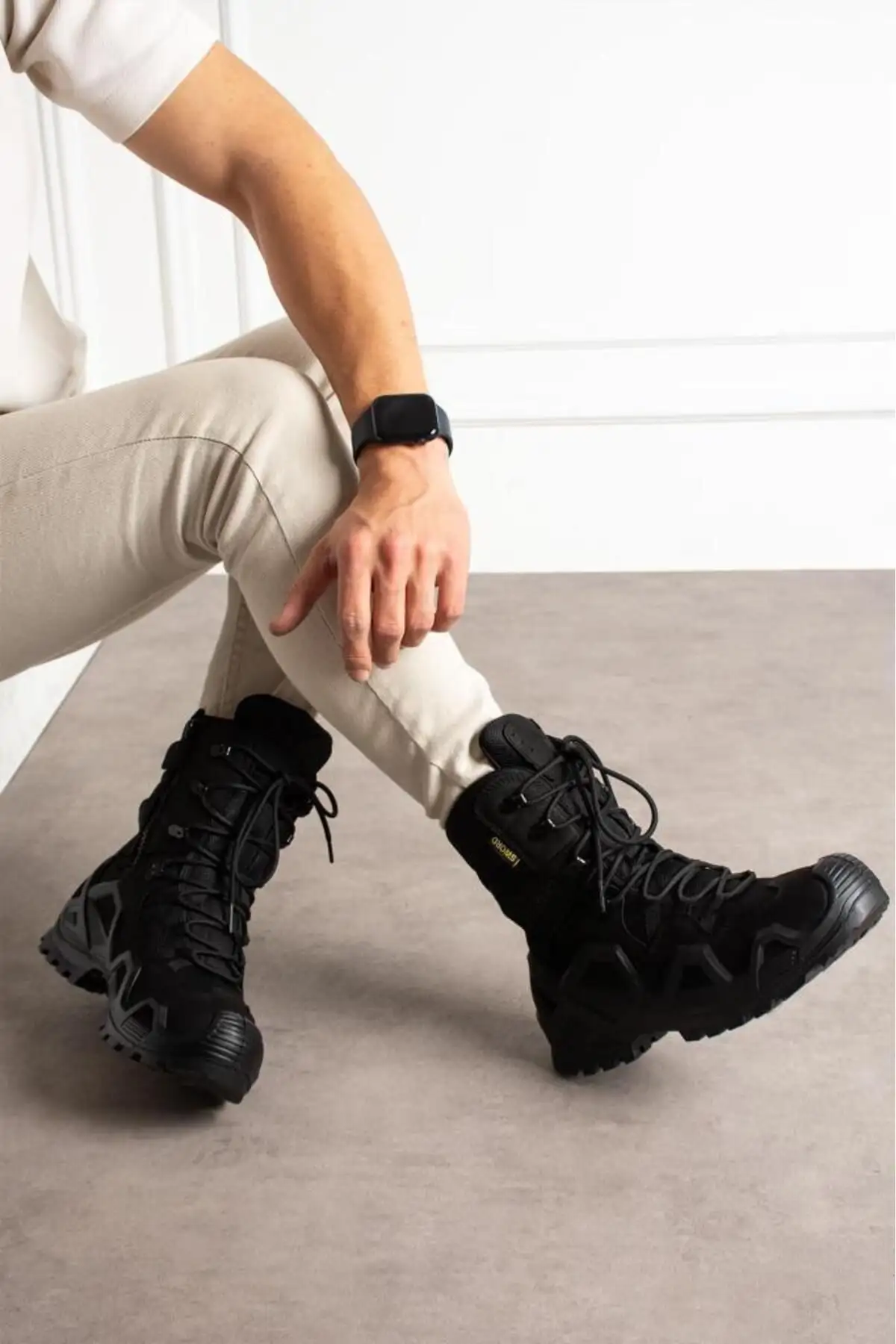 بوت مردانه  و پوتین تاکتیکی نظامی فنر دار برای زنان و مردان ۴ فصل مدل SS602 - 6839 بوت مردانه و پوتین تاکتیکی نظامی فنر دار برای زنان و مردان ۴ فصل مدل SS602 - 6839