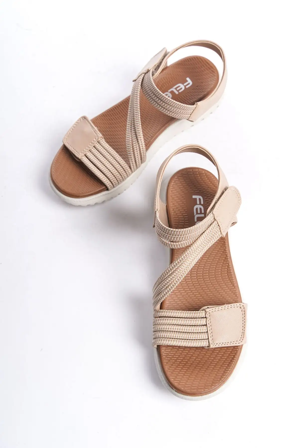 کفش صندل زنانه سندل اورتپدیک روزمره  گارانتی دار D458 - 6415 کفش صندل زنانه سندل اورتپدیک روزمره گارانتی دار D458 - 6415