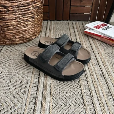 کفش راحتی خانه صندل پزشکی با زیره راحت آناتومیک و یکنواخت برای استفاده روزمره - 7003