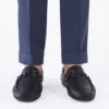 کفش روزمره مردانه فورته loafer جلد طبیعی ۱۰۰% با سگک مشکی - 6047