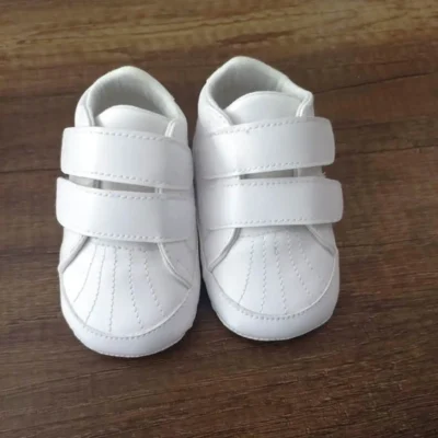 کفش نوزاد پسر ورزشی سفید بچگانه - 6578